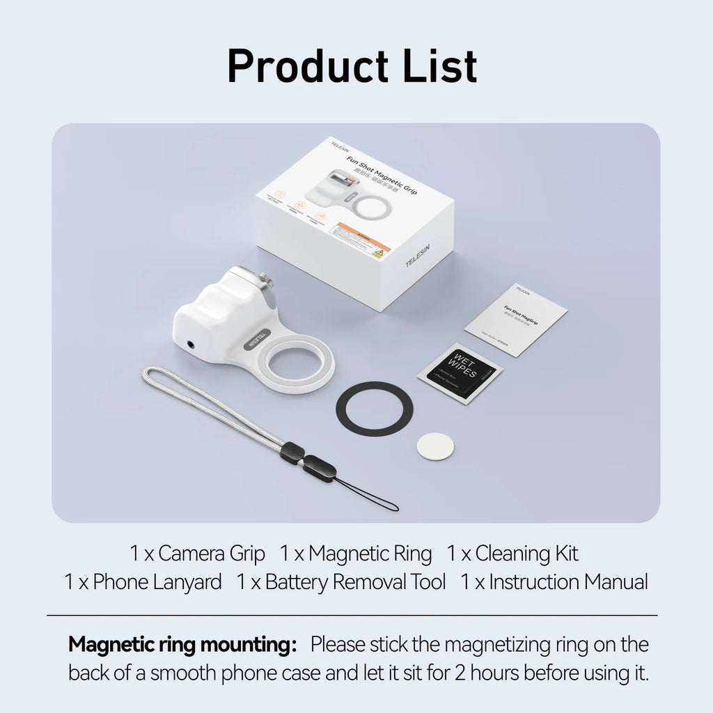 Telesin MagShot Pro — Remote-Controlled Magnetic Grip