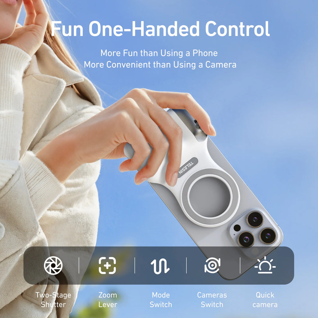 Telesin MagShot Pro — Remote-Controlled Magnetic Grip