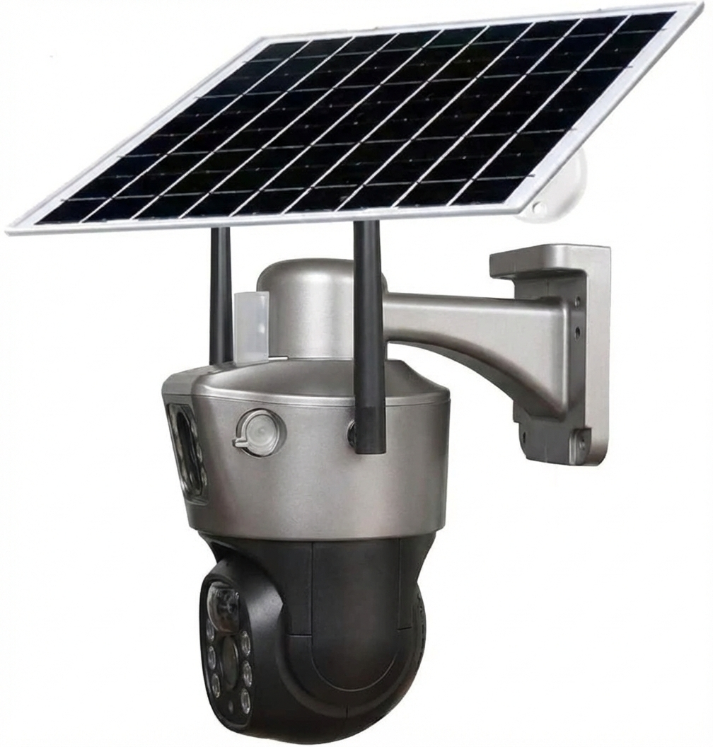 Solar-Powered 4G Security Camera — Outdoor Wireless CCTV with Motion Detection & Night Vision