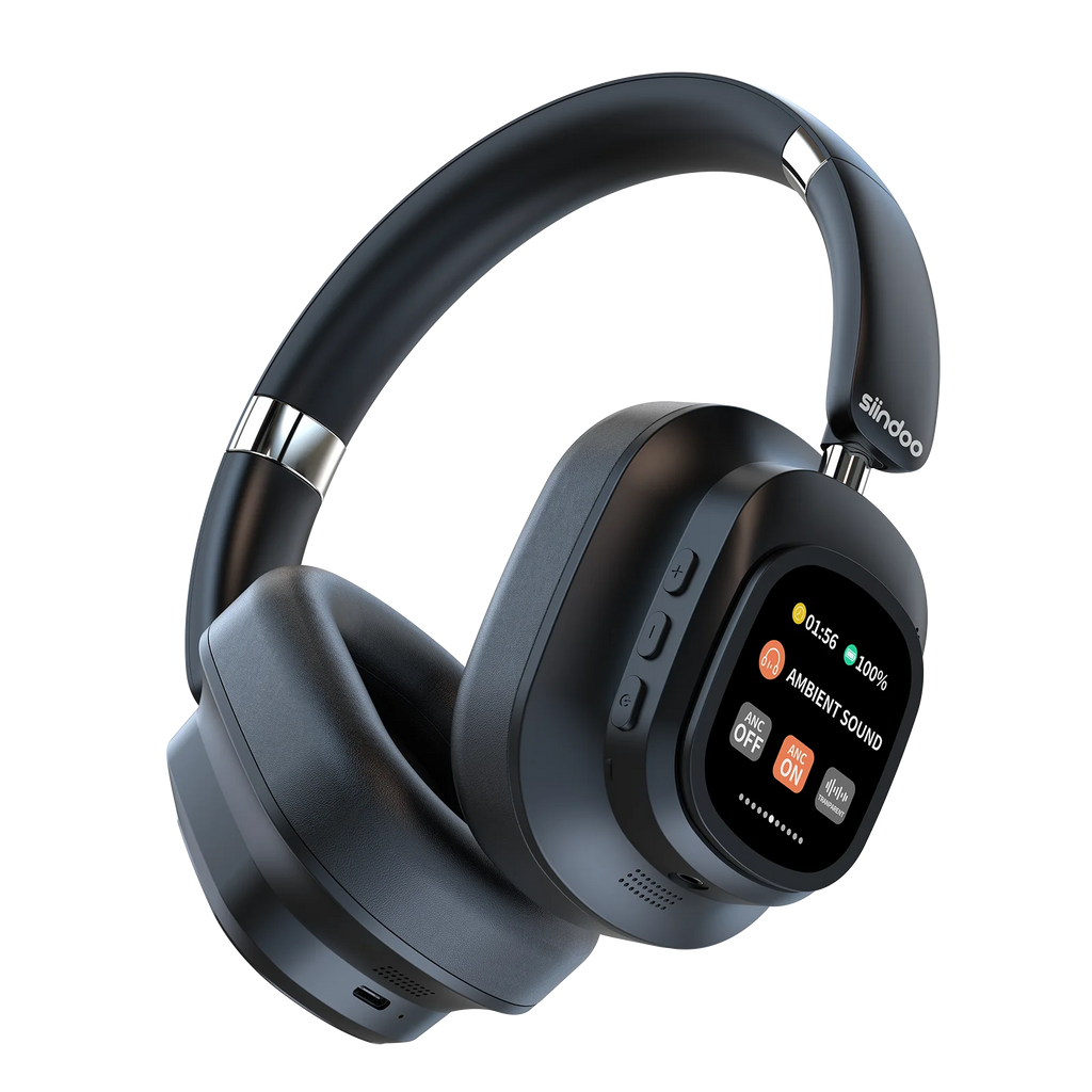 MagWave Pro — Hybrid Wireless Headphones with LED Smart Touch