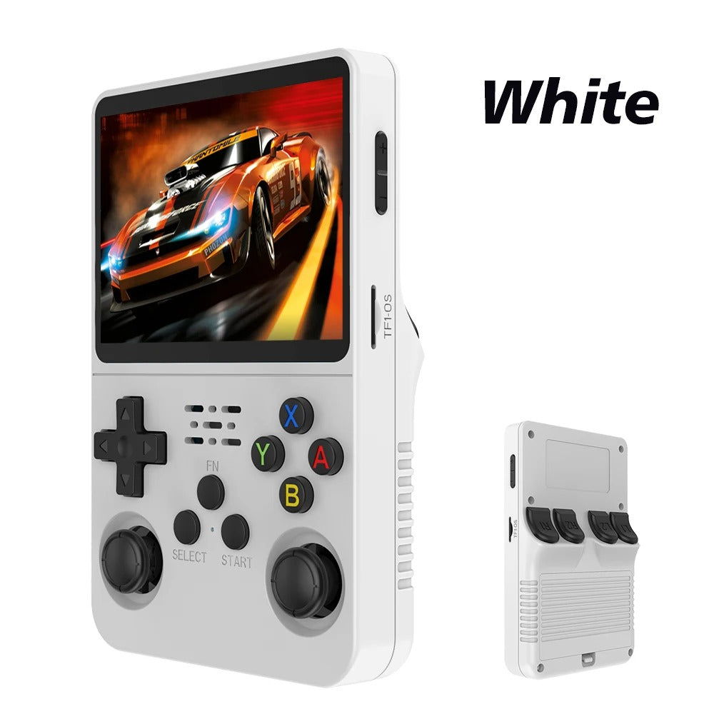 R36S Retro Handheld Game Console – 3.5" IPS Screen, Linux System, 64GB, Preloaded with Classic Games (R35S Pro)