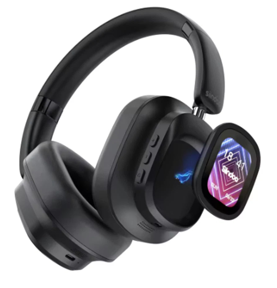 MagWave Pro — Hybrid Wireless Headphones with LED Smart Touch
