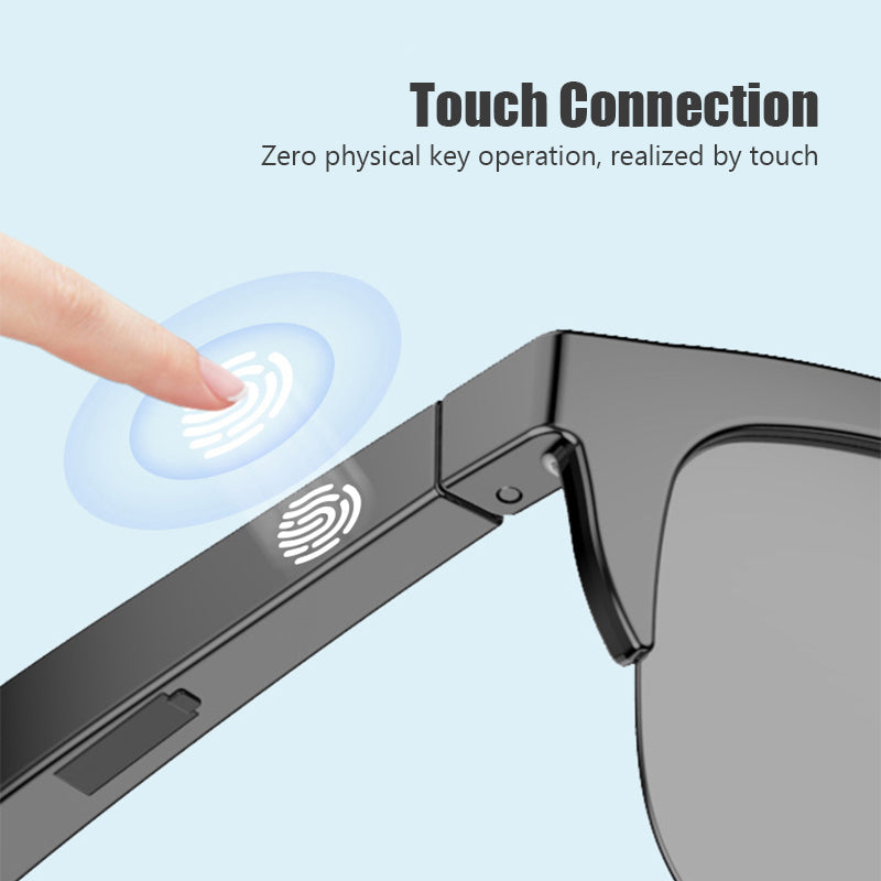 Smart Audio Glasses for Crystal-clear Wireless Calling and Music Playback