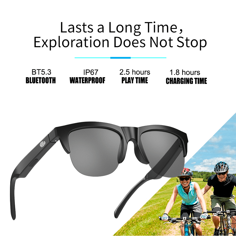 Smart Audio Glasses for Crystal-clear Wireless Calling and Music Playback - paybest.ng