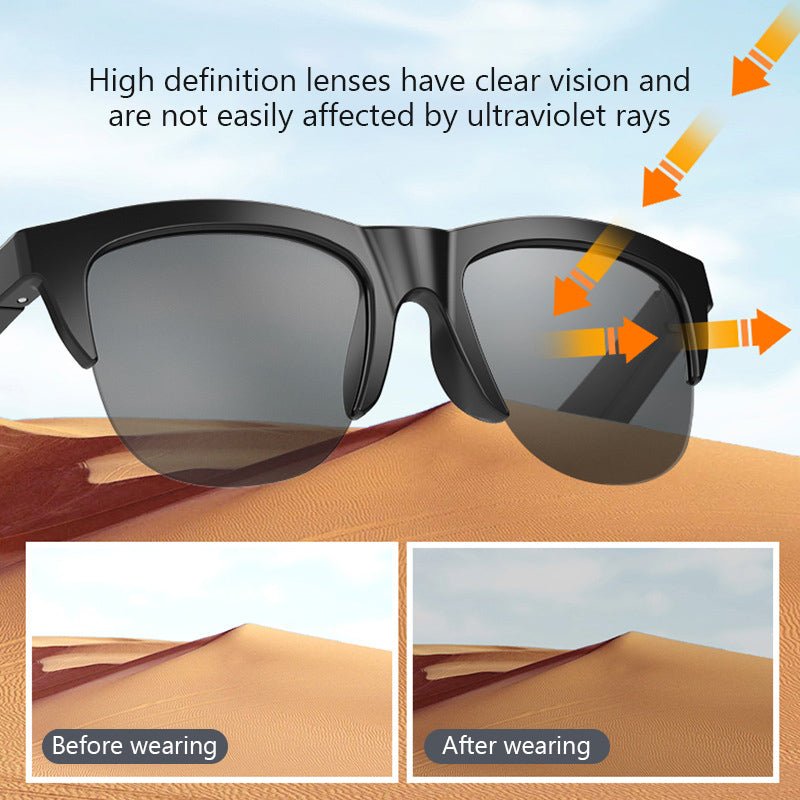 Smart Audio Glasses for Crystal-clear Wireless Calling and Music Playback - paybest.ng
